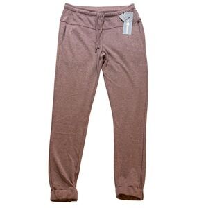 Harmony + Balance Womens Heathered Mauve Jogger Sweatpants CHB7088 NWT Small